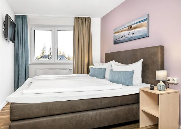 דירה Haus Suedwester Strandkrabbe אינזל פואל